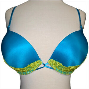 Miraculous Plunge (Bombshell) by Victoria’s Secret Blue & Green - 32D